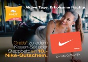 Beim Kauf eines Steppbetts oder Kissensets 10 € Gutschein gratis dazu